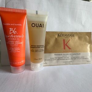 Bumble and Bumble, Ouai, Kerastase - hair care bundle